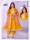 Kanya Vol 1 By Pt Vertical Plan Kurti Wth Bottom Dupatta Wholesale Shop In Surat